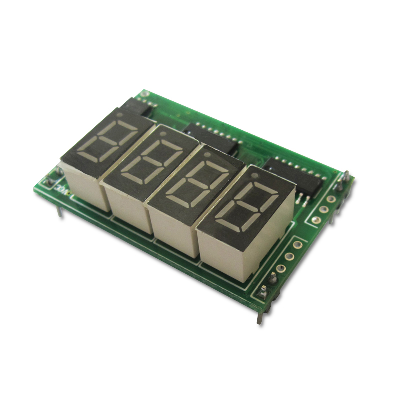 串口模块串口控制LED显示数码管4位显示器TTL电平 波特率9.6K